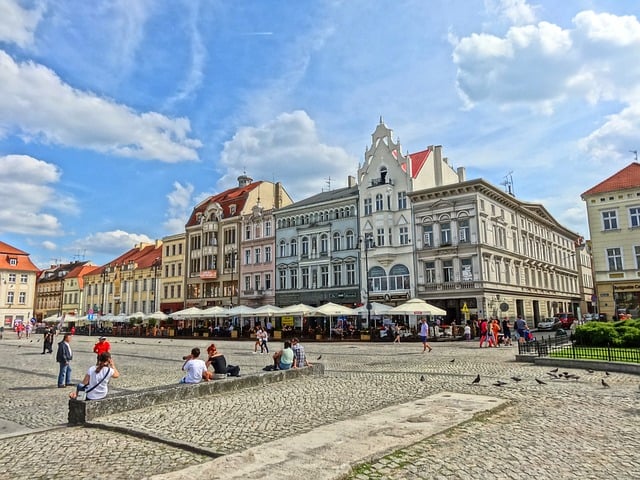 Bydgoszcz rynek panorama