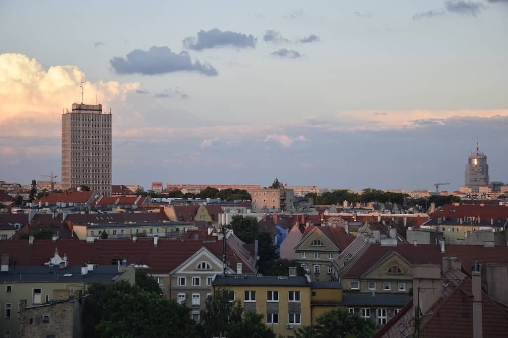 Szczecin widok na miasto