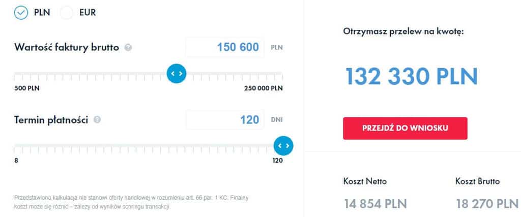 Finansowanie faktur w PragmaGO