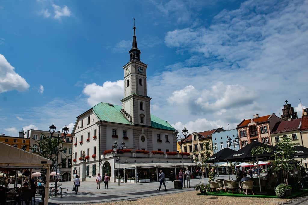 rynek w Gliwicach