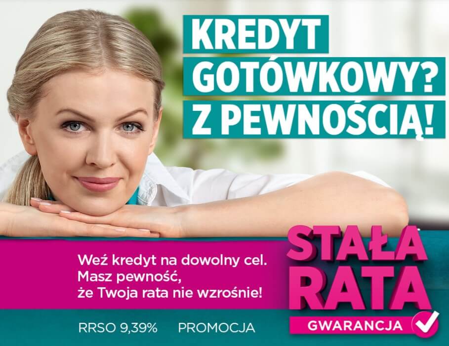 Stałe oprocentowanie kredytu gotówkowego w Credit Agricole